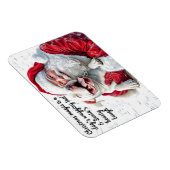 クリスマス魔法は犬のおしっこ&サンタ マグネット (右側)