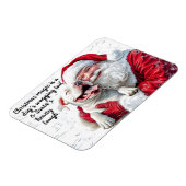 クリスマス魔法は犬のおしっこ&サンタ マグネット (左側)