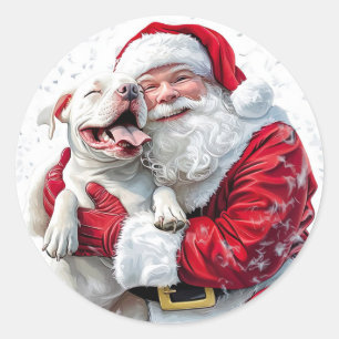 クリスマス魔法は犬のおしっこ&サンタ ラウンドシール