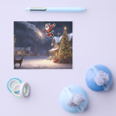 クリスマス魔法は空気と新年のサンタにある チラシ (シングル)