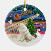 クリスマス魔法クヴァス セラミックオーナメント (裏面)