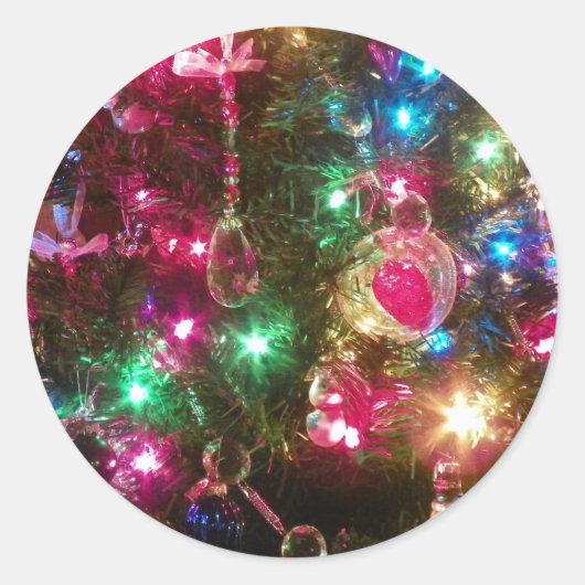 クリスマス魔法シール ラウンドシール (正面)