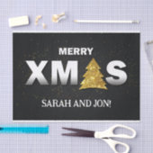 クリスマス魔法ティッシュペーパー 薄葉紙 (クラフト)