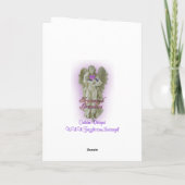 クリスマス魔法トナカイ シーズンカード (裏面)