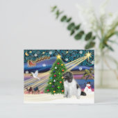 クリスマス魔法ニューファンドランド（ランドセール） シーズンポストカード (スタンド正面)