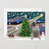 クリスマス魔法ブルマスチフ#11 シーズンポストカード (正面/裏面)