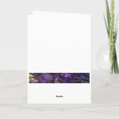 クリスマス魔法ポーラーベアースキークリスマスカード シーズンカード (裏面)