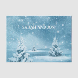 クリスマス魔法ヴィンテージティッシュペーパー 薄葉紙