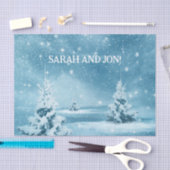 クリスマス魔法ヴィンテージティッシュペーパー 薄葉紙 (クラフト)