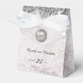 クリスマス魔法冬季結婚式 フェイバーボックス (正面サイド)