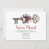 クリスマス魔法鍵ウェーブムーヴェホリデーカード (正面)