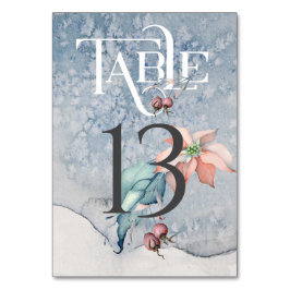 クリスマス魔法/ウェディングレセプションテーブル#13 テーブルナンバー