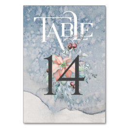クリスマス魔法/ウェディングレセプションテーブル#14 テーブルナンバー
