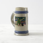 クリスマス魔法/カップ(3、2+1Blk) ビールジョッキ (正面左)