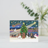 クリスマス魔法/キャリバリーキングチャールズ(4) シーズンポストカード (スタンド正面)