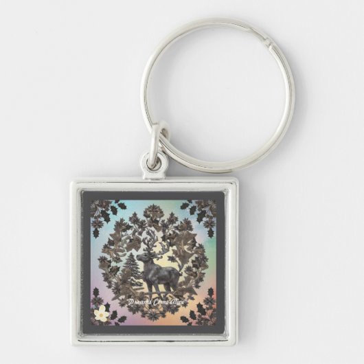 「クリスマス魔法」 キーホルダー (正面)