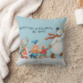 クリスマス魔法 クッション (ブランケット)