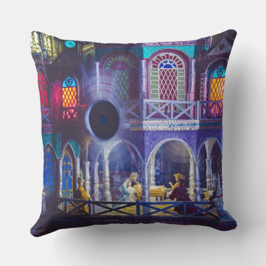 クリスマス魔法 クッション (裏面)