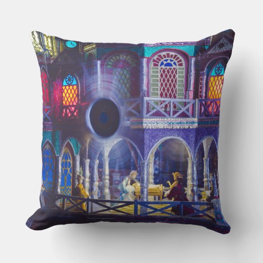 クリスマス魔法 クッション (正面)