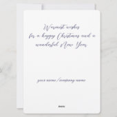 クリスマス魔法 シーズンカード (裏面)