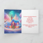 クリスマス魔法 シーズンカード (内部)