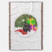 クリスマス魔法 スローブランケット (正面縦)