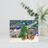 クリスマス魔法-ツーアイレダル シーズンポストカード (スタンド正面)