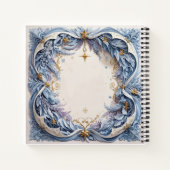 クリスマス魔法 パーソナライズされた ノートブック (裏面)