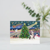 クリスマス魔法-ベアディ4 シーズンポストカード (スタンド正面)