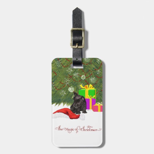 クリスマス魔法 ラゲッジタグ (正面縦)