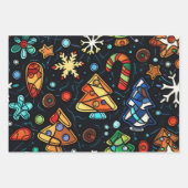 クリスマス魔法 ラッピングペーパーシート (正面)