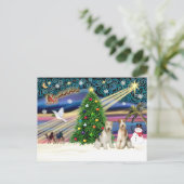 クリスマス魔法-ワイヤキツネテリア対 シーズンポストカード (スタンド正面)