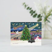 クリスマス魔法-Scottie2B シーズンポストカード (スタンド正面)