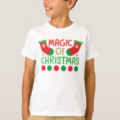 クリスマス魔法 Tシャツ (正面)