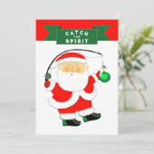 クリスマス魚釣り シーズンカード (スタンド正面)