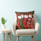 クリスマス鮮やかストッキング クッション (椅子)