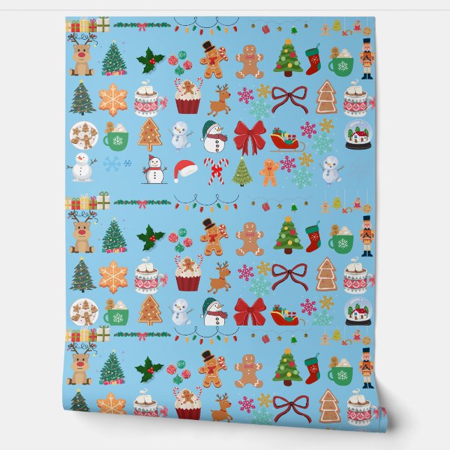 クリスマス鮮やか壁紙 壁紙 (ほどく)