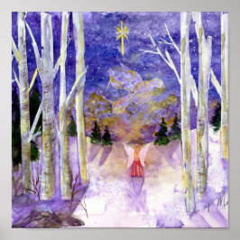 クリスマス鳩の天使 ポスター