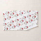 クリスマス鶏バスタオオルセット、鶏 バスタオルセット (ハンドタオル)