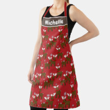 クリスマス鹿のパターン