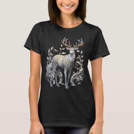 クリスマス🎄鹿🦌オリーブ他のトナカイ Tシャツ