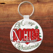 クリスマス麻酔科医 キーホルダー (正面)