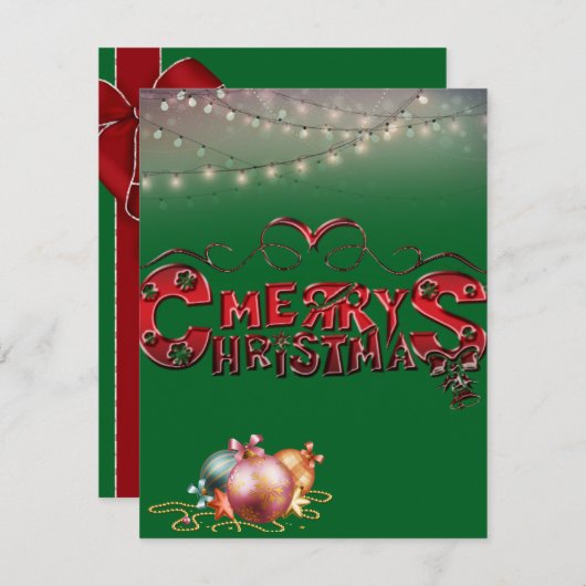 クリスマス (正面/裏面)