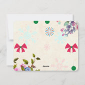 クリスマス (裏面)