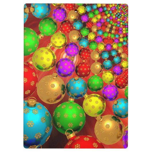 クリスマス012 クリップボード (裏面)