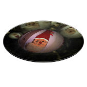 クリスマス023 カッティングボード (角)