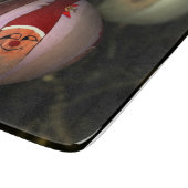 クリスマス023 カッティングボード (角)