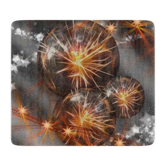 クリスマス032 カッティングボード (正面)