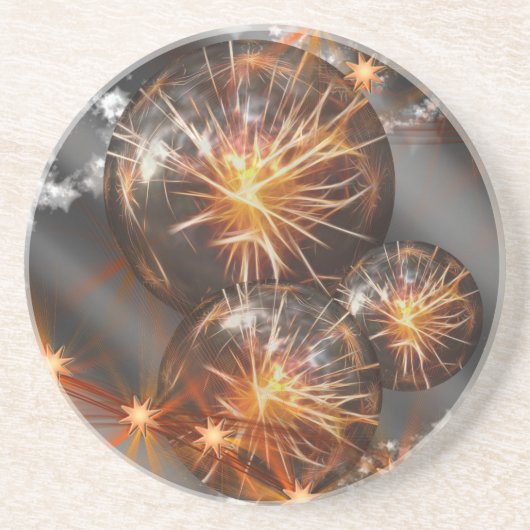 クリスマス032 コースター (正面)