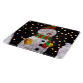 クリスマス037 カッティングボード (角)